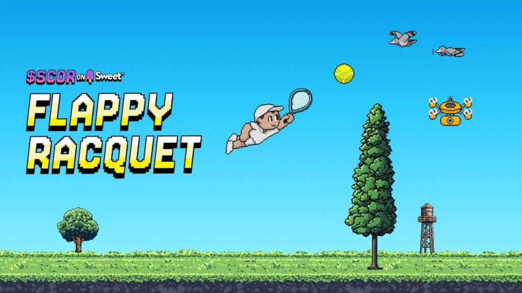 SCOR on Sweet Unveils Flappy Racquet: A Game-Changer Featuring Tennis Superstars