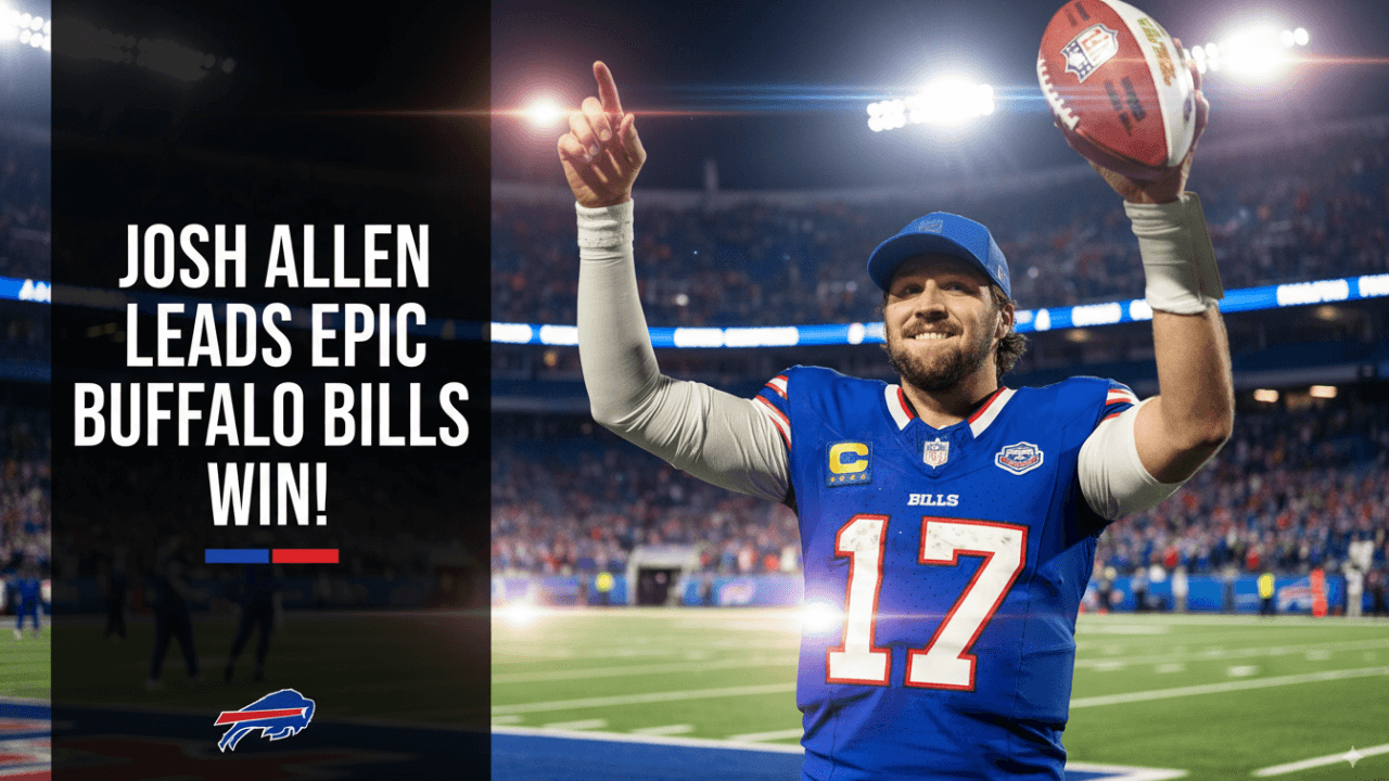 Josh Allen leads epic Buffalo Bills